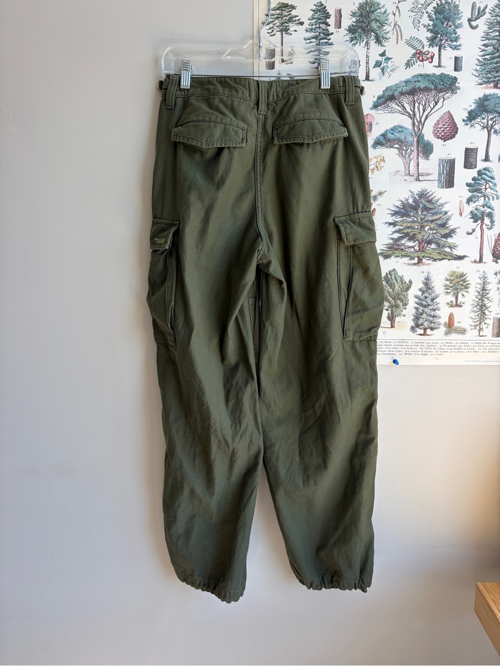 TNA supply cargo pants green size 2 - EUC💚 - Picture 6 of 7